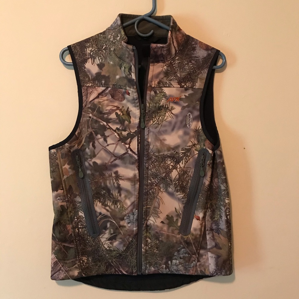 Men’s Small APX Camo Lined Vest